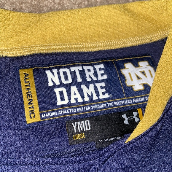 Notre dame youth medium hockey jersey - Picture 2 of 2